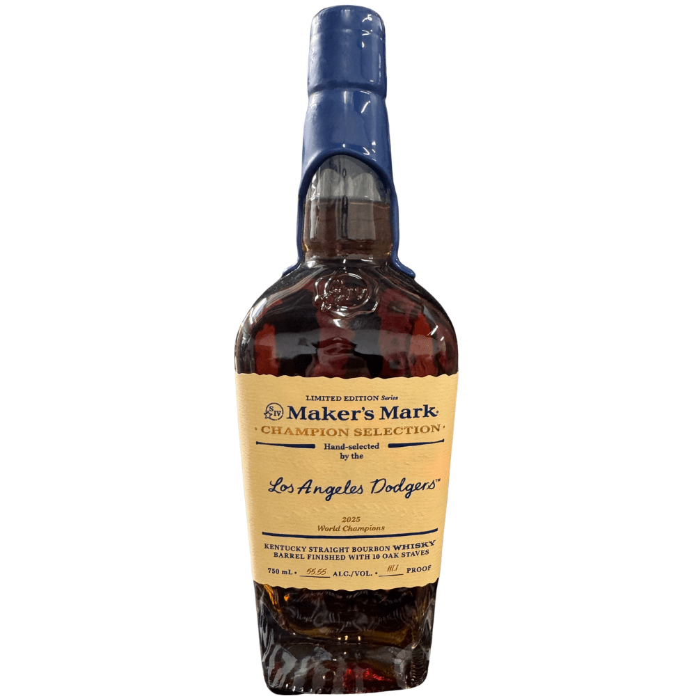 Maker's Mark Los Angeles Dodgers Championship Selection 2025 World Champions bourbon Maker's Mark 