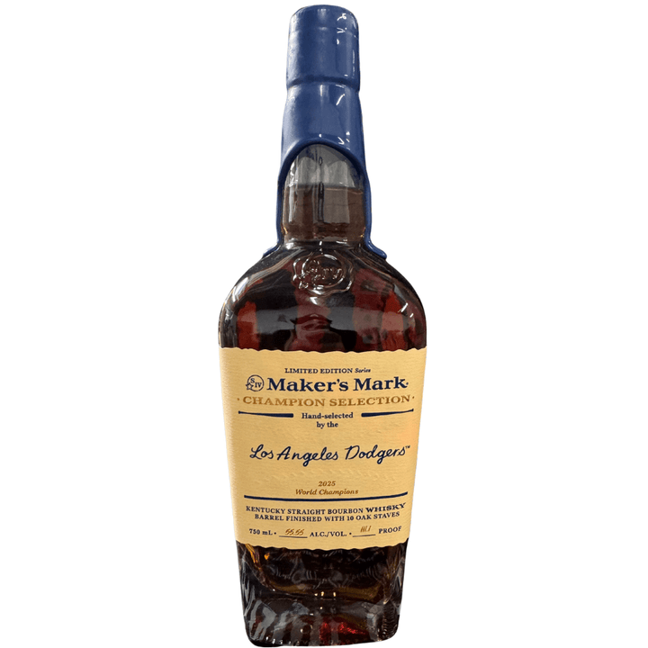 Maker's Mark Los Angeles Dodgers Championship Selection 2025 World Champions bourbon Maker's Mark 