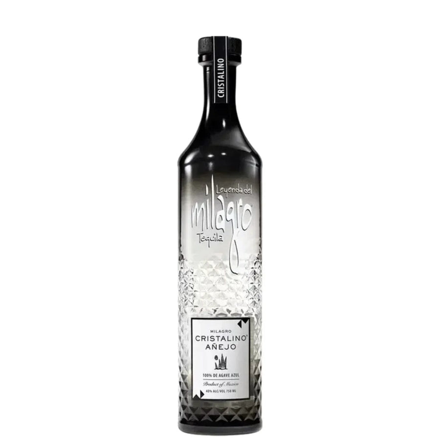 Milagro Cristalino Anejo Tequila Milagro Tequila 