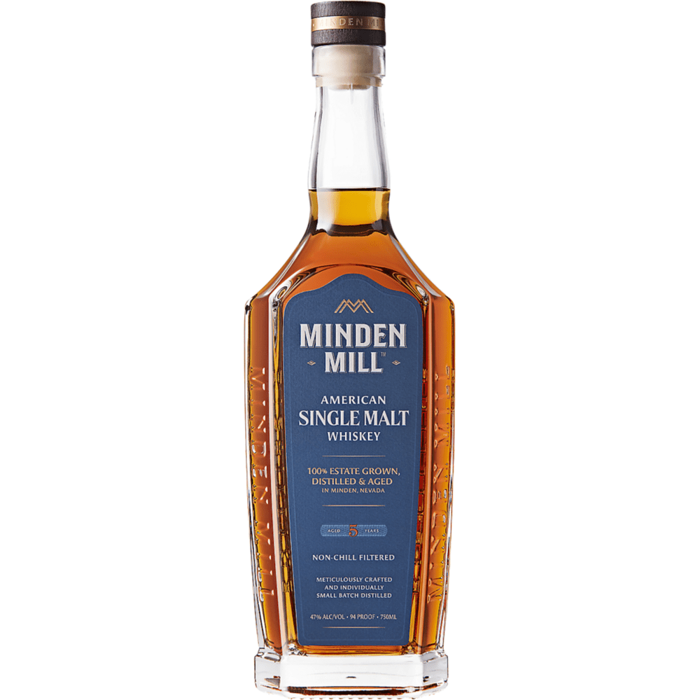 Minden Mill 5 Year American Single Malt Whiskey Nevada Whiskey Minden Mill 