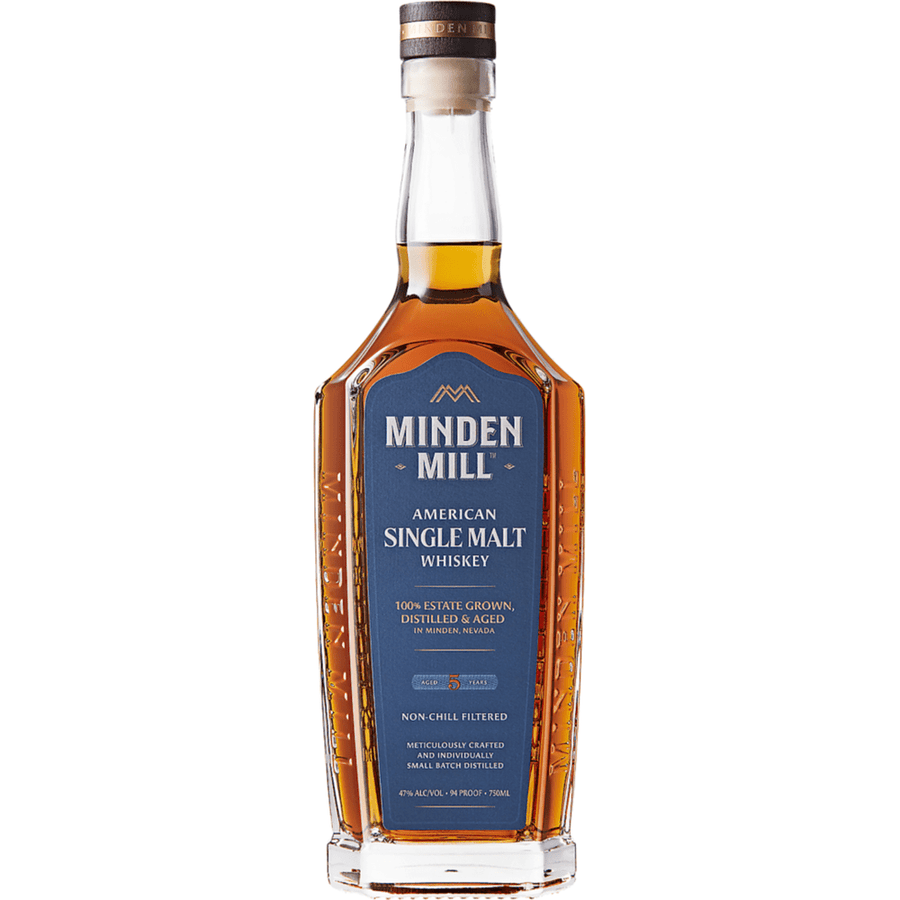 Minden Mill 5 Year American Single Malt Whiskey Nevada Whiskey Minden Mill 