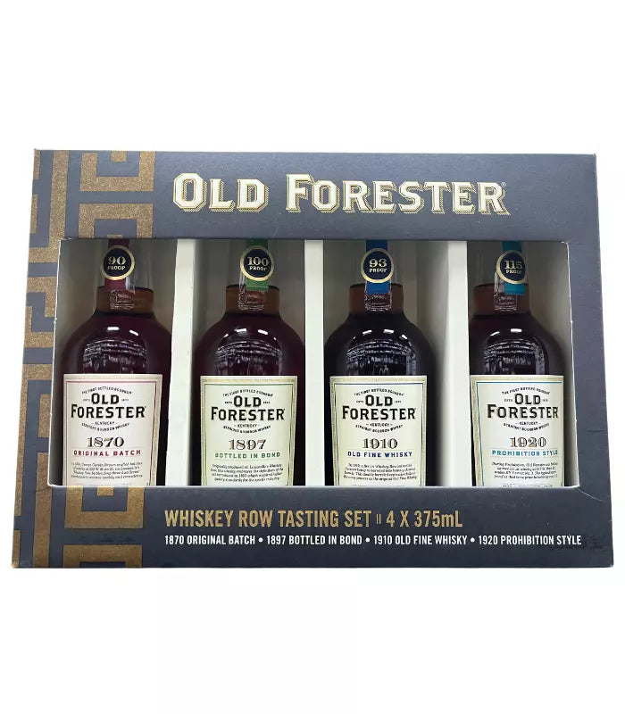 Old Forester Whiskey Row Tasting Set 4PK 375ml Bourbon Old Forester 