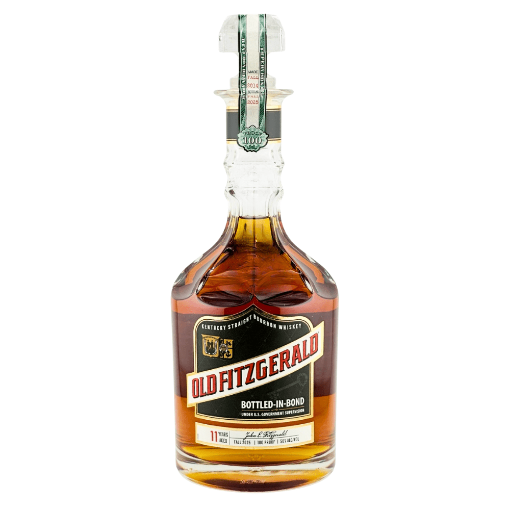 Old Fitzgerald 11 Year Old Bottled-in-Bond Fall 2025 Bourbon Whiskey Heaven Hill Distillery 