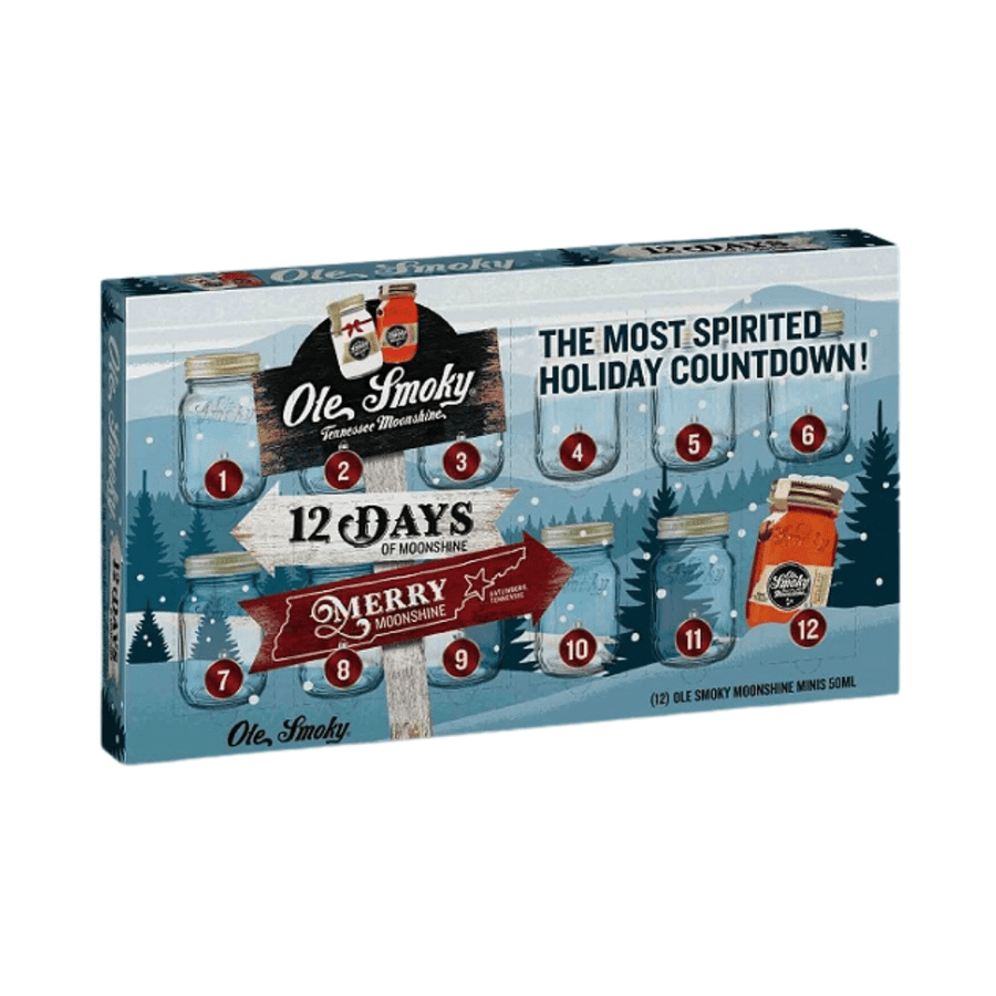 Ole Smoky 12 Days of Moonshine Minis Holiday Pack Moonshine Ole Smoky 