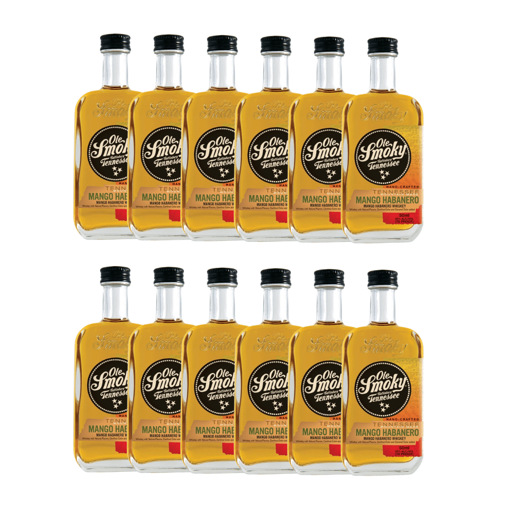 Ole Smoky Mango Habenero Whiskey Mini 50mL 12PK