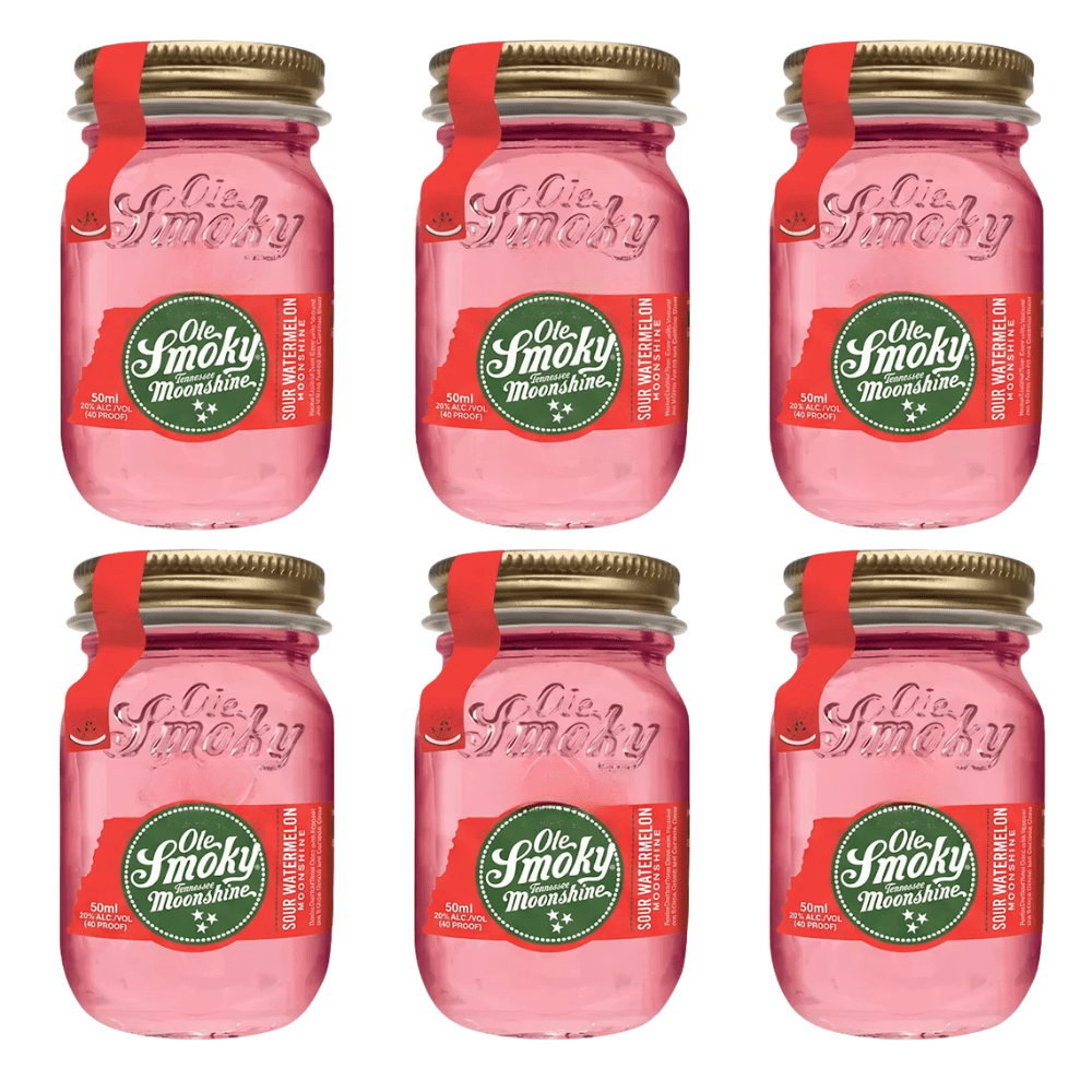 Ole Smoky Sour Watermelon Moonshine Mini 50ml 6pk