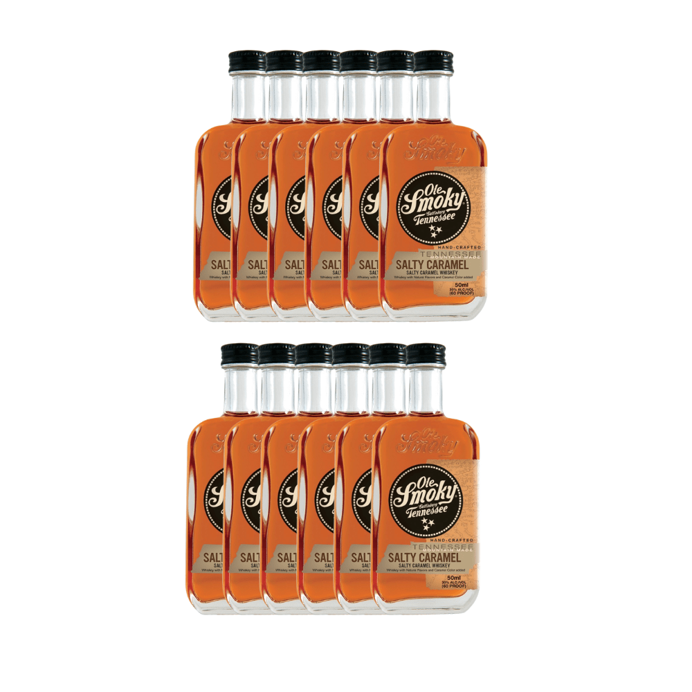 Ole Smoky Salty Caramel Whiskey Mini 50mL 12PK