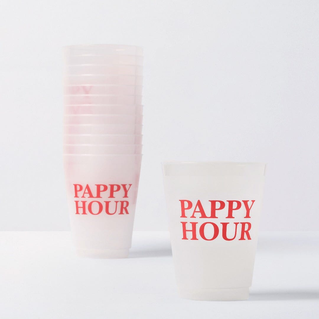 Pappy Hour Shatterproof Cups (Set of 12) Home & Bar Pappy & Company 