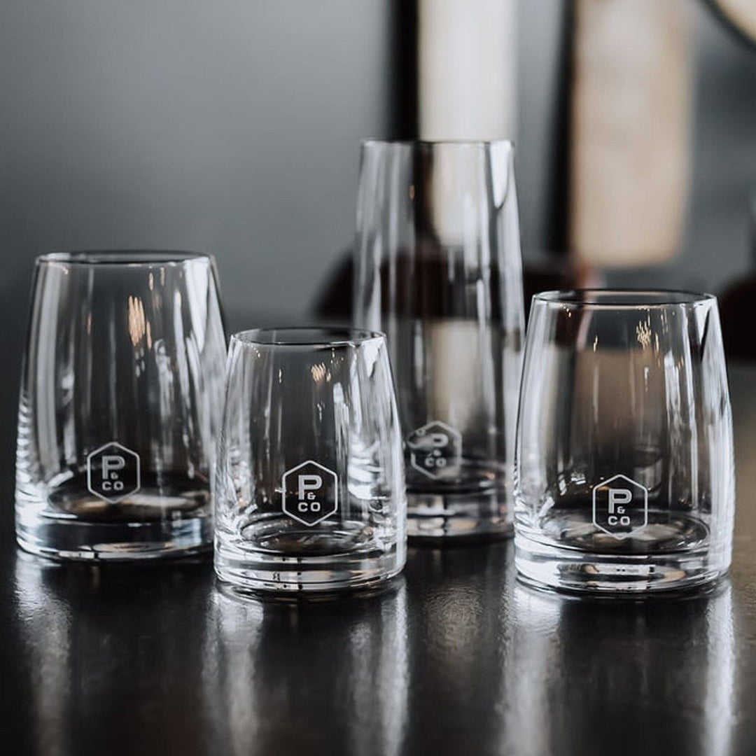Pappy & Company Tall Tumbler Glasses (Set of 2) Home & Bar Pappy & Company 