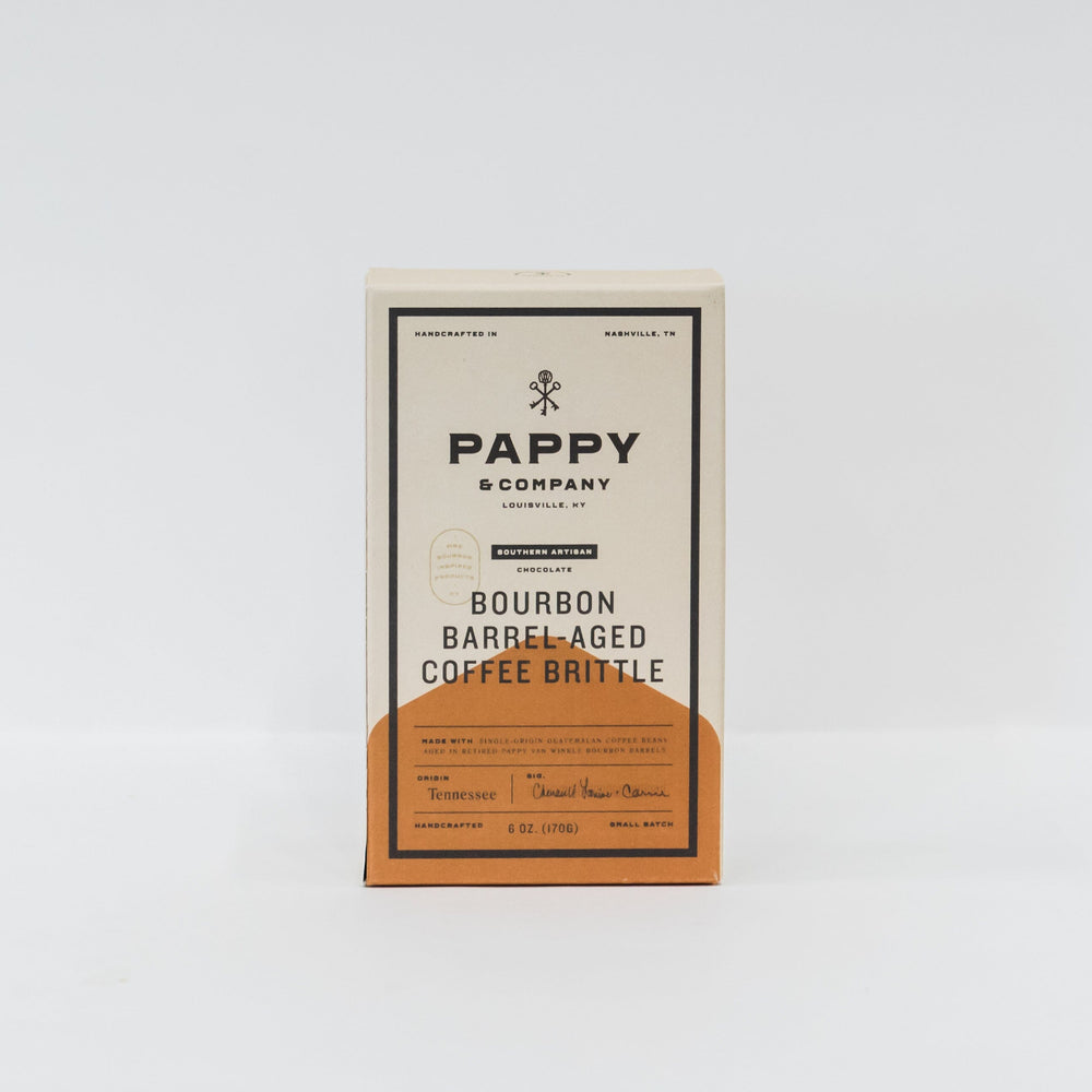 Pappy Van Winkle Bourbon Barrel Aged Coffee Brittle Food Pappy & Company 