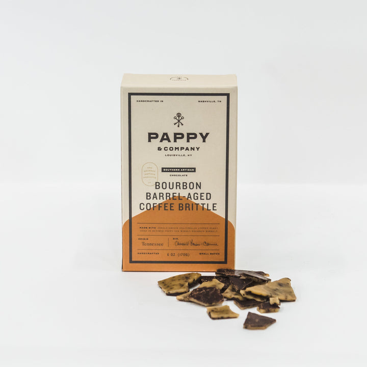 Pappy Van Winkle Bourbon Barrel Aged Coffee Brittle Food Pappy & Company 