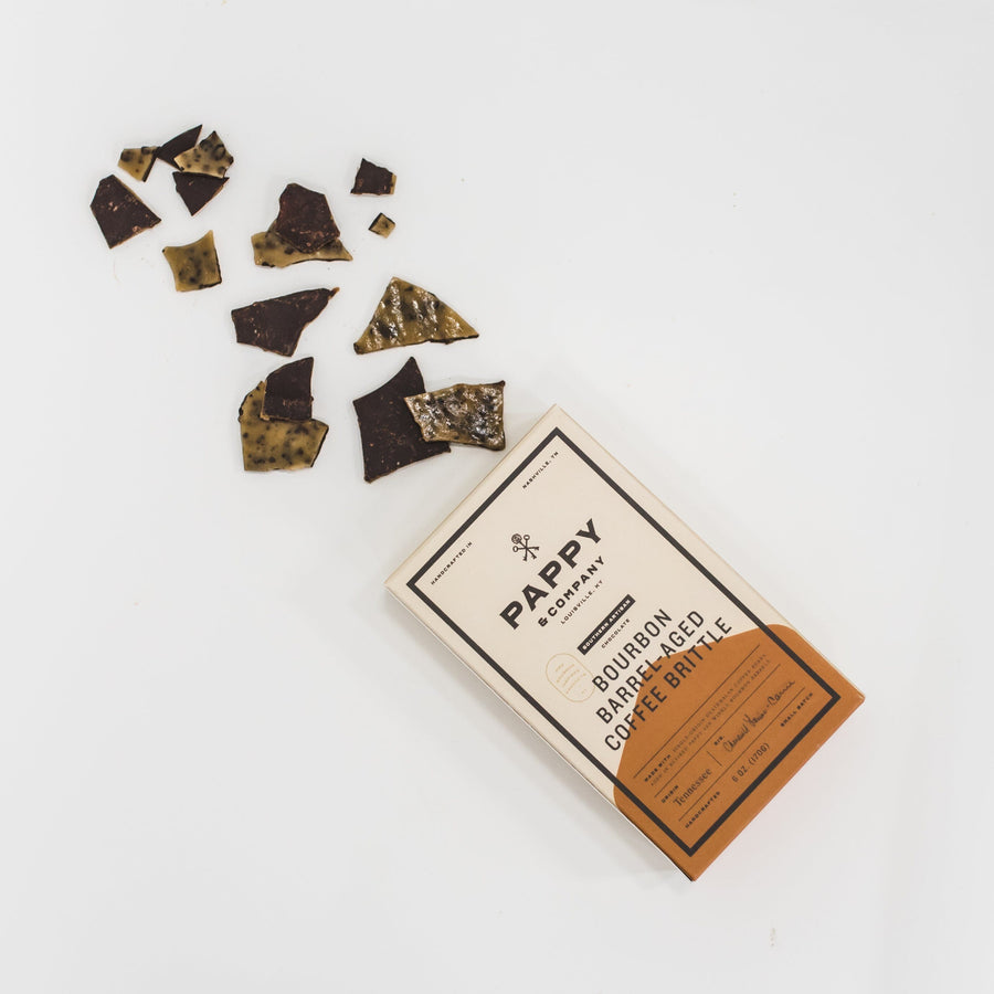 Pappy Van Winkle Bourbon Barrel Aged Coffee Brittle Food Pappy & Company 