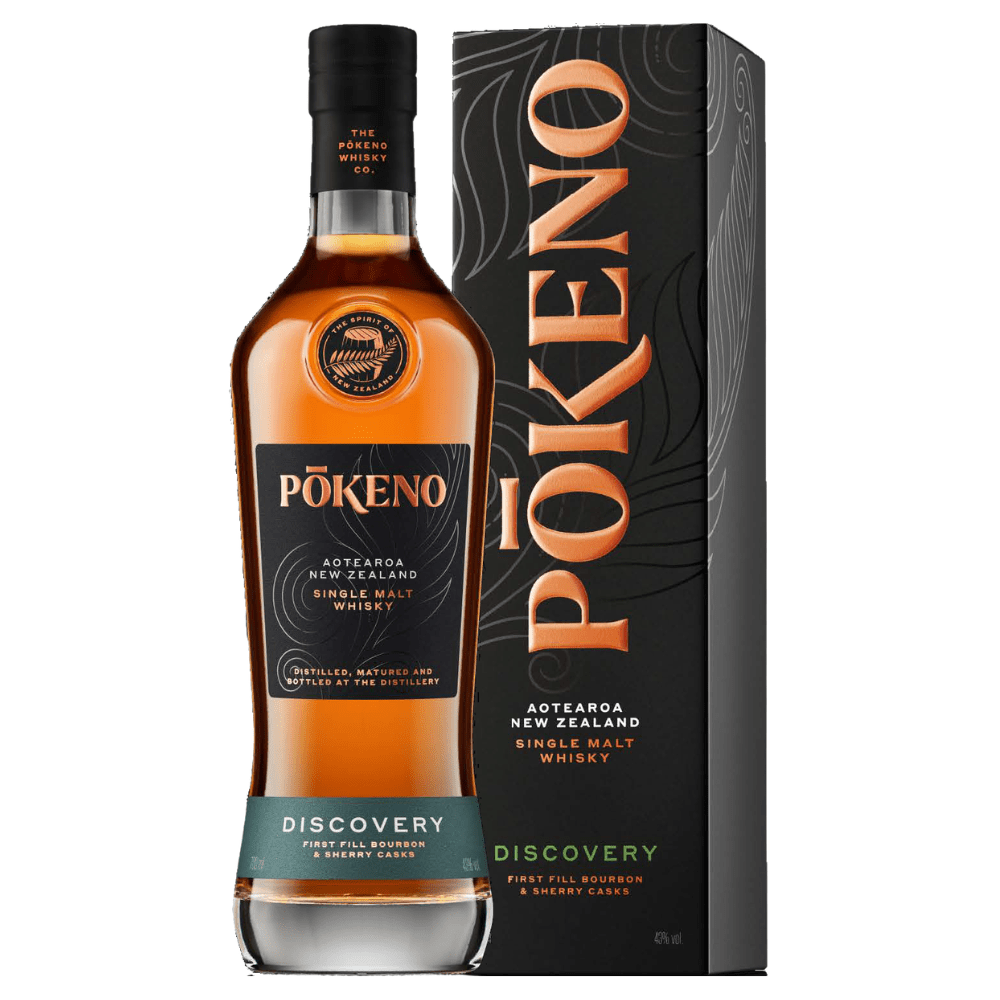 Pōkeno Discovery Aotearoa New Zealand Single Malt Whisky 700mL Single Malt Whisky Pōkeno 