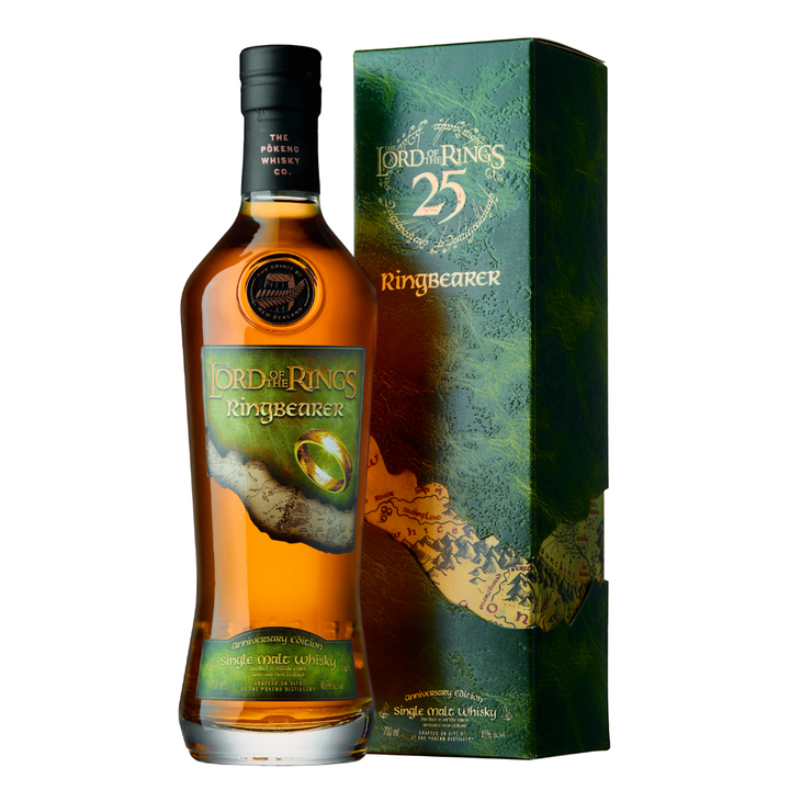 Pōkeno The Lord of the Rings Ringbearer Single Malt Whisky 700mL