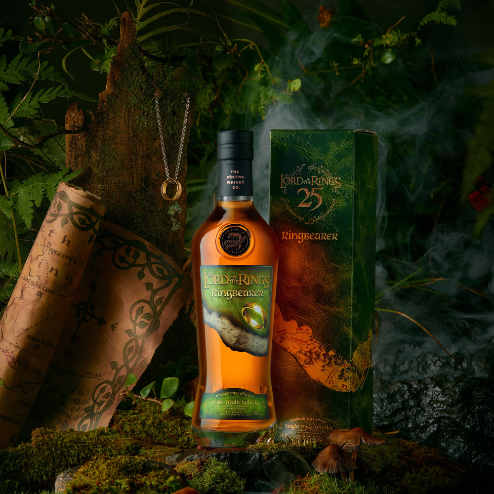 Pōkeno The Lord of the Rings Ringbearer Single Malt Whisky 700mL