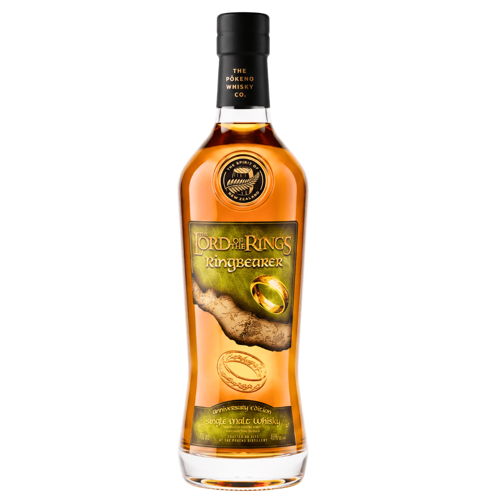 Pōkeno The Lord of the Rings Ringbearer "The One Ring" Engraving Edition Single Malt Whisky Whisky Pōkeno 