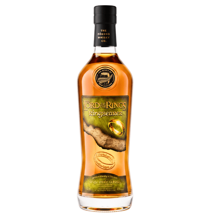 Pōkeno The Lord of the Rings Ringbearer "The One Ring" Engraving Edition Single Malt Whisky Whisky Pōkeno 