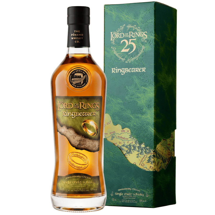 Pōkeno The Lord of the Rings Ringbearer "The One Ring" Engraving Edition Single Malt Whisky Whisky Pōkeno 