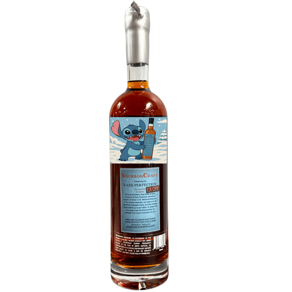 Rare Perfection 9 Year Old Uncut and Unfiltered Single Barrel Bourbon Privately Selected by Snow Day 127.6 Proof Bourbon Rare Perfection 