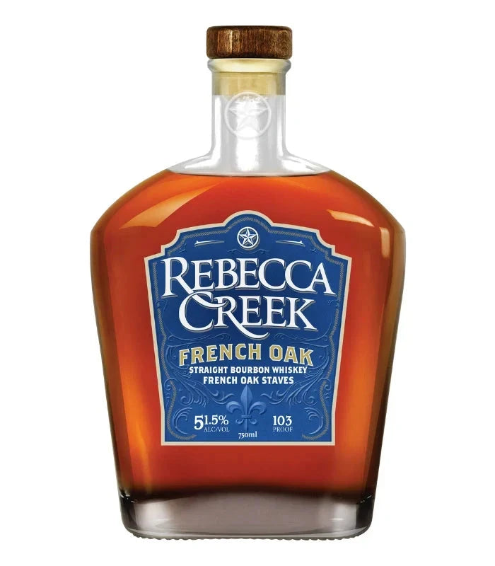 Rebecca Creek French Oak Straight Bourbon 750mL Bourbon Rebecca Creek 