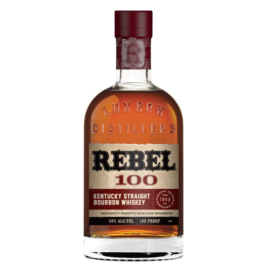 Rebel 100 Kentucky Straight Bourbon Whiskey Bourbon Whiskey Rebel 