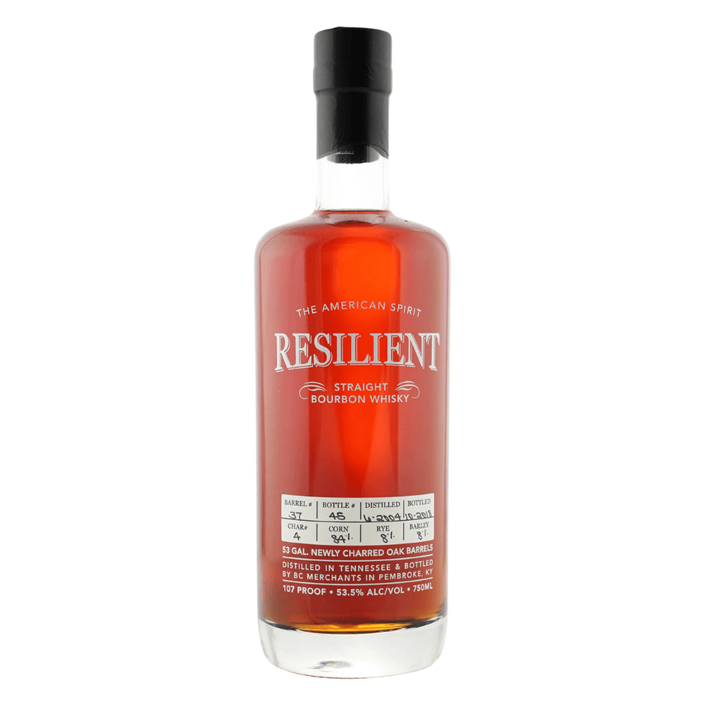 Resilient 15 Year Old Barrel #135 107 Proof Bourbon Resilient 