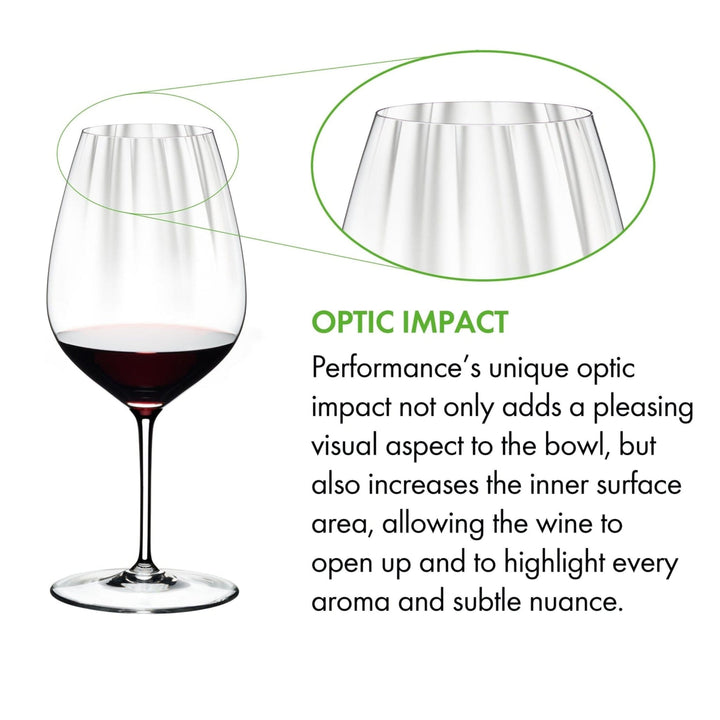 Riedel Performance Cabernet/Merlot Glass Set of 2 Barware Riedel 