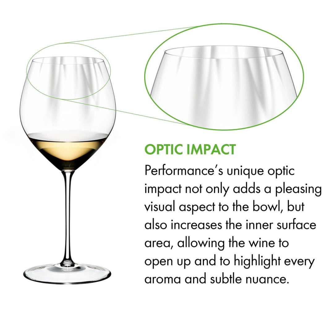 Riedel Performance Chardonnay Glass Set of 2 Barware Riedel 