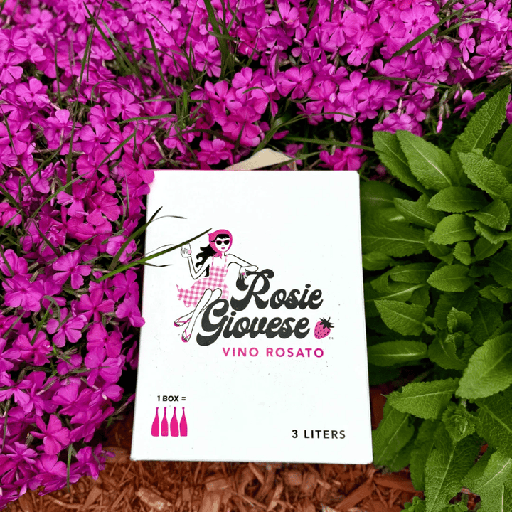 Rosie Giovese Vino Rosato Organic Italian Rosé Wine Red Wine Giovese Family Wines 