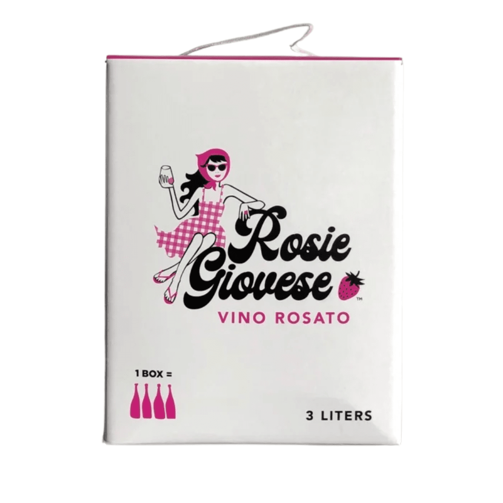 Rosie Giovese Vino Rosato Organic Italian Rosé Wine Red Wine Giovese Family Wines 