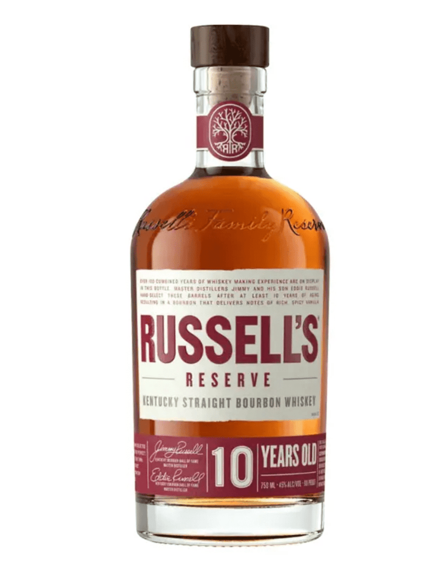 Russell's Reserve 10 Year Kentucky Straight Bourbon Whiskey 750mL Bourbon Russell’s Reserve 