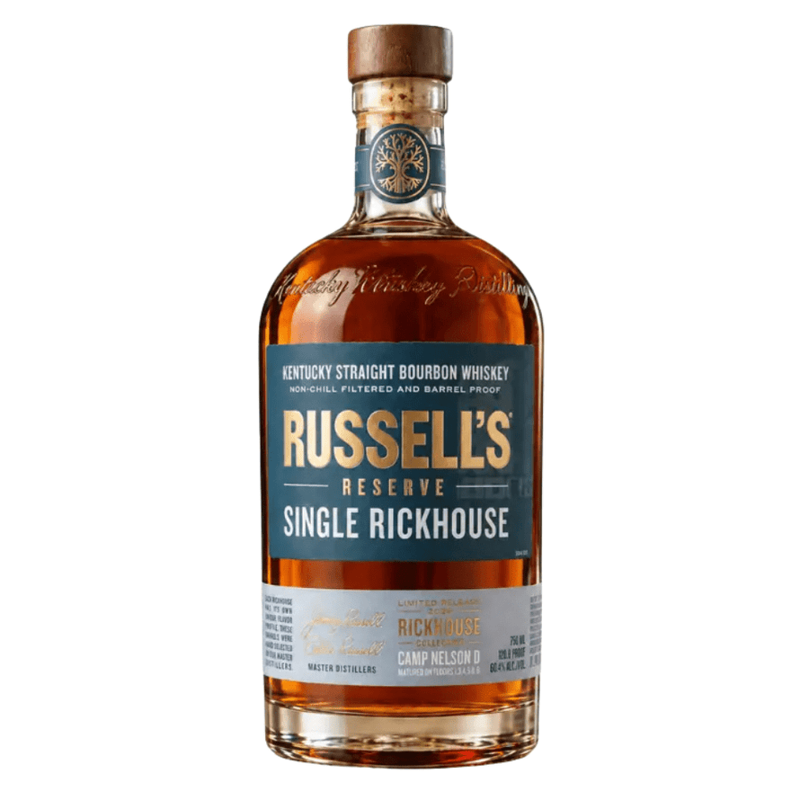 Russell's Reserve Single Rickhouse 2026 Camp Nelson D Bourbon Whiskey Bourbon Whiskey Russell's Reserve 