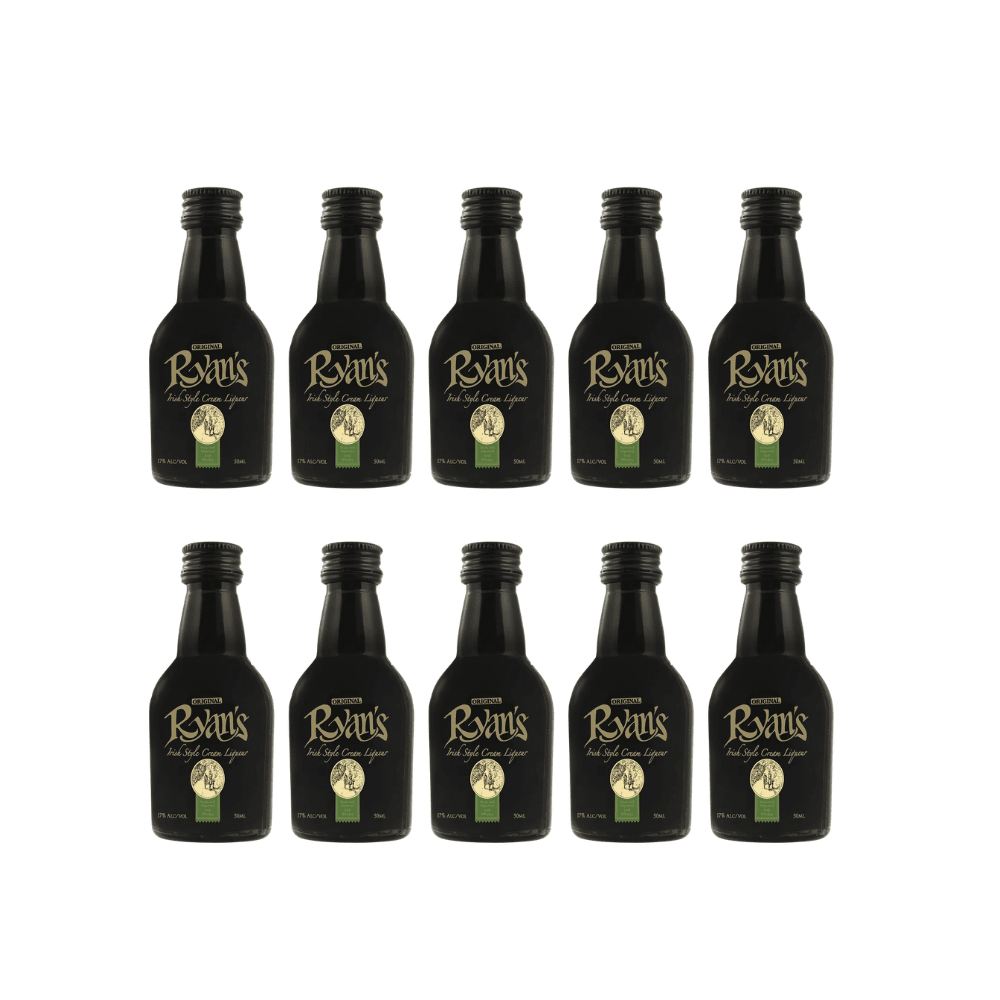 Ryan's Irish Cream Liqueur 50mL 10-Pack Irish Cream Liqueur Ryan's 