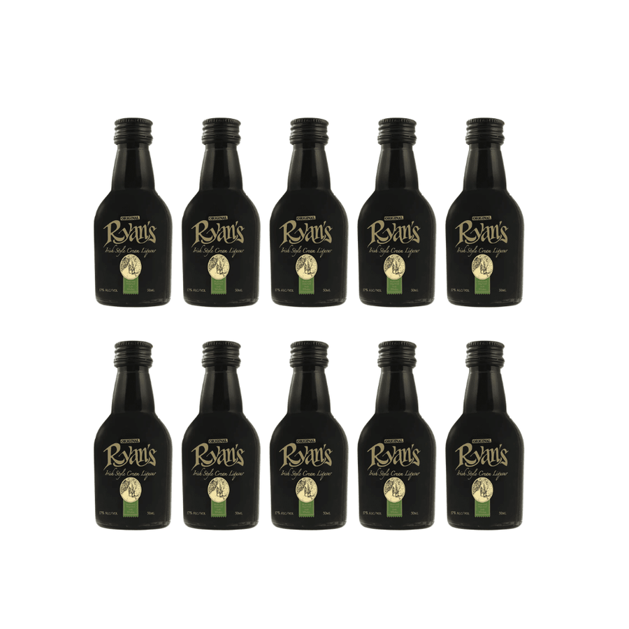 Ryan's Irish Cream Liqueur 50mL 10-Pack Irish Cream Liqueur Ryan's 
