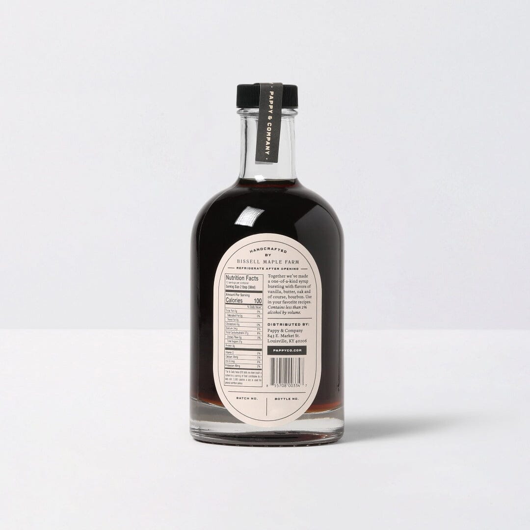 Award Winning Pappy Van Winkle Bourbon Barrel-Aged Pure Maple Syrup Food Pappy & Company 
