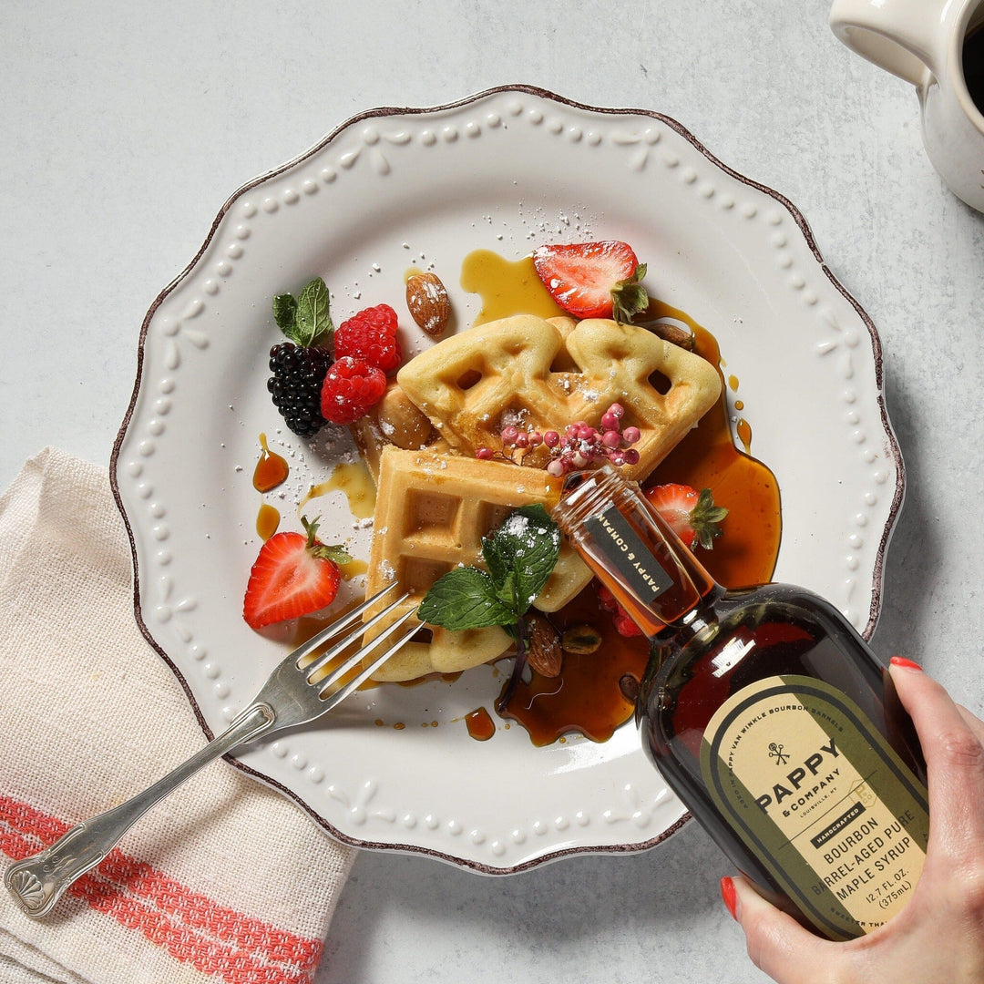 Award Winning Pappy Van Winkle Bourbon Barrel-Aged Pure Maple Syrup Food Pappy & Company 