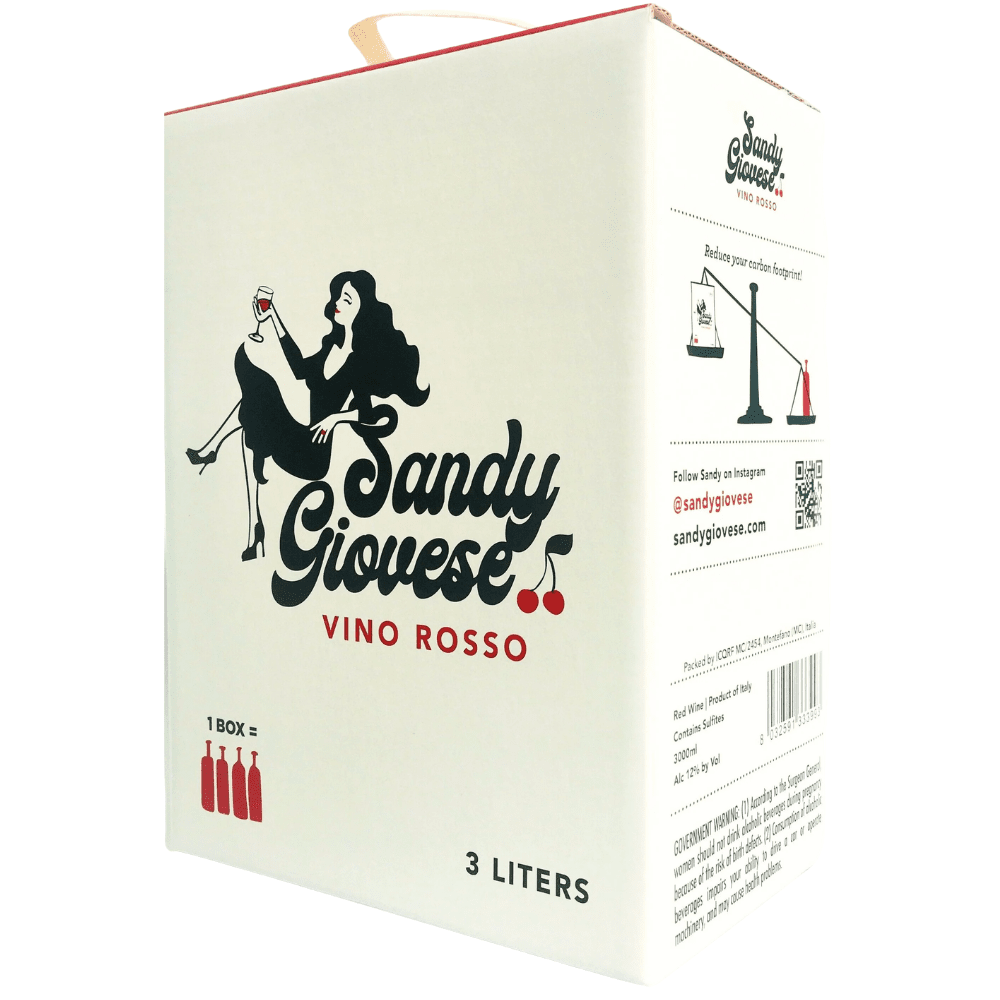 Sandy Giovese Vino Rosso Organic Italian Red Wine Red Wine Giovese Family Wines 