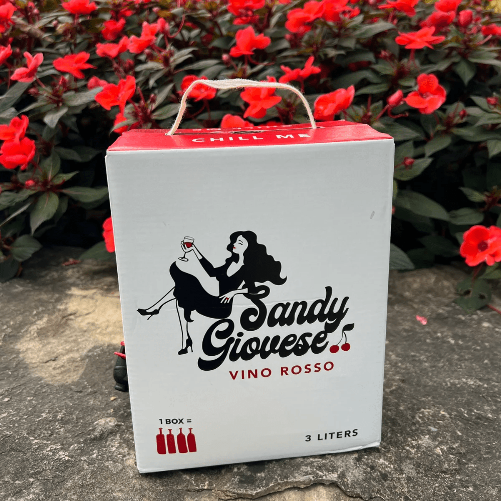Sandy Giovese Vino Rosso Organic Italian Red Wine Red Wine Giovese Family Wines 