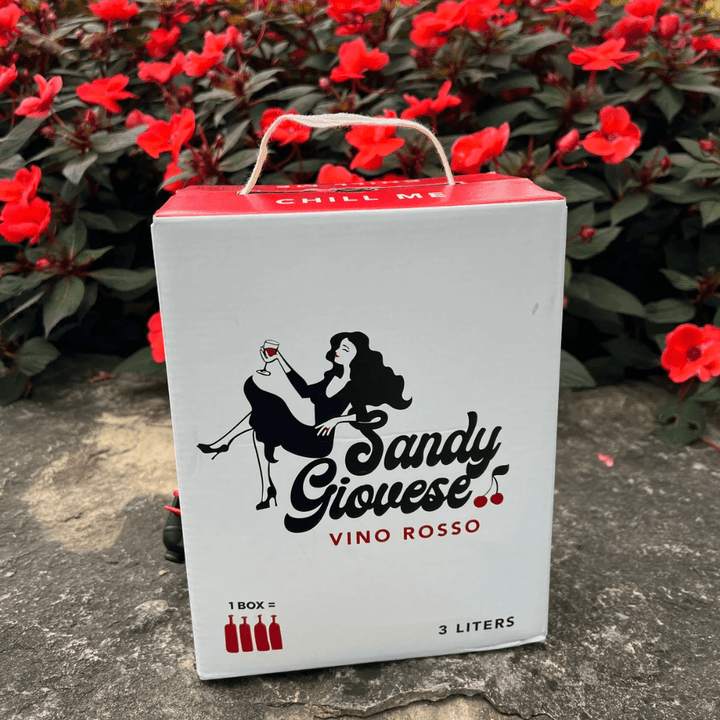 Sandy Giovese Vino Rosso Organic Italian Red Wine Red Wine Giovese Family Wines 