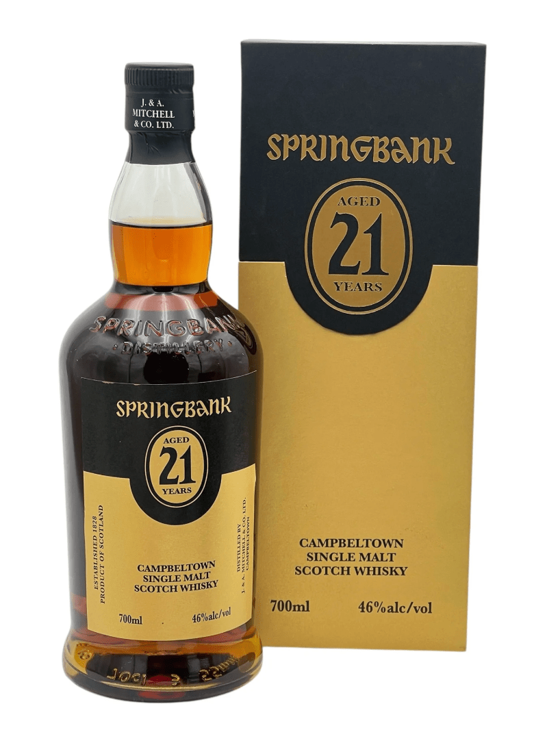 Springbank 21 Year Old Scotch Whisky Scotch Whisky Springbank 