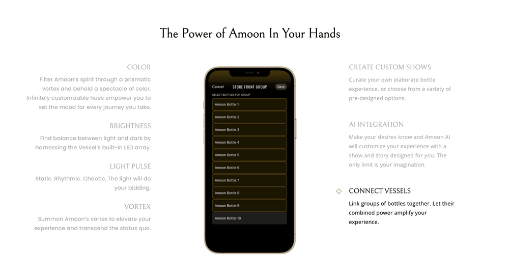 Amoon Vodka With Vortex Control Unit Vodka Amoon Vodka 