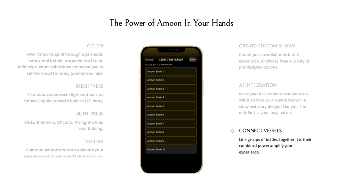 Amoon Vodka With Vortex Control Unit Vodka Amoon Vodka 