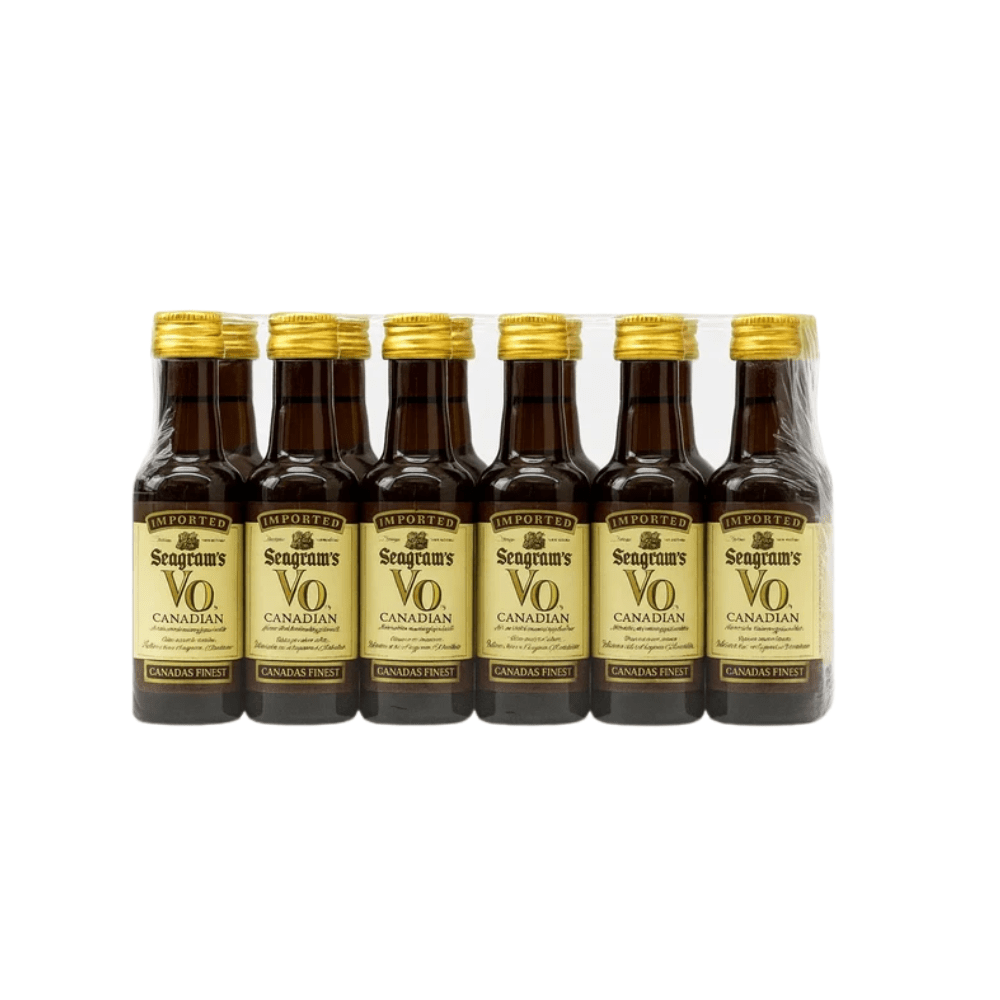 Seagram's VO Canadian Whisky 50mL 12-Pack Canadian Whisky Seagram's 