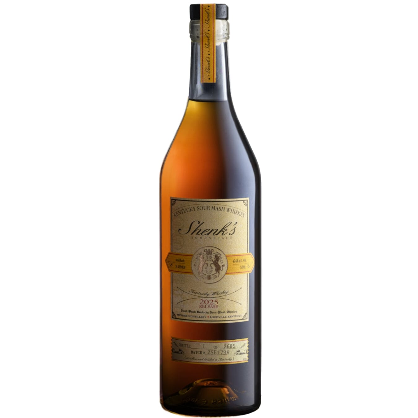 Shenk's Homestead Sour Mash Whiskey 2025 Release – Sip Whiskey