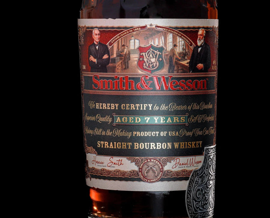 Smith & Wesson 7 Year Straight Bourbon Whiskey 750ml Smith & Wesson 