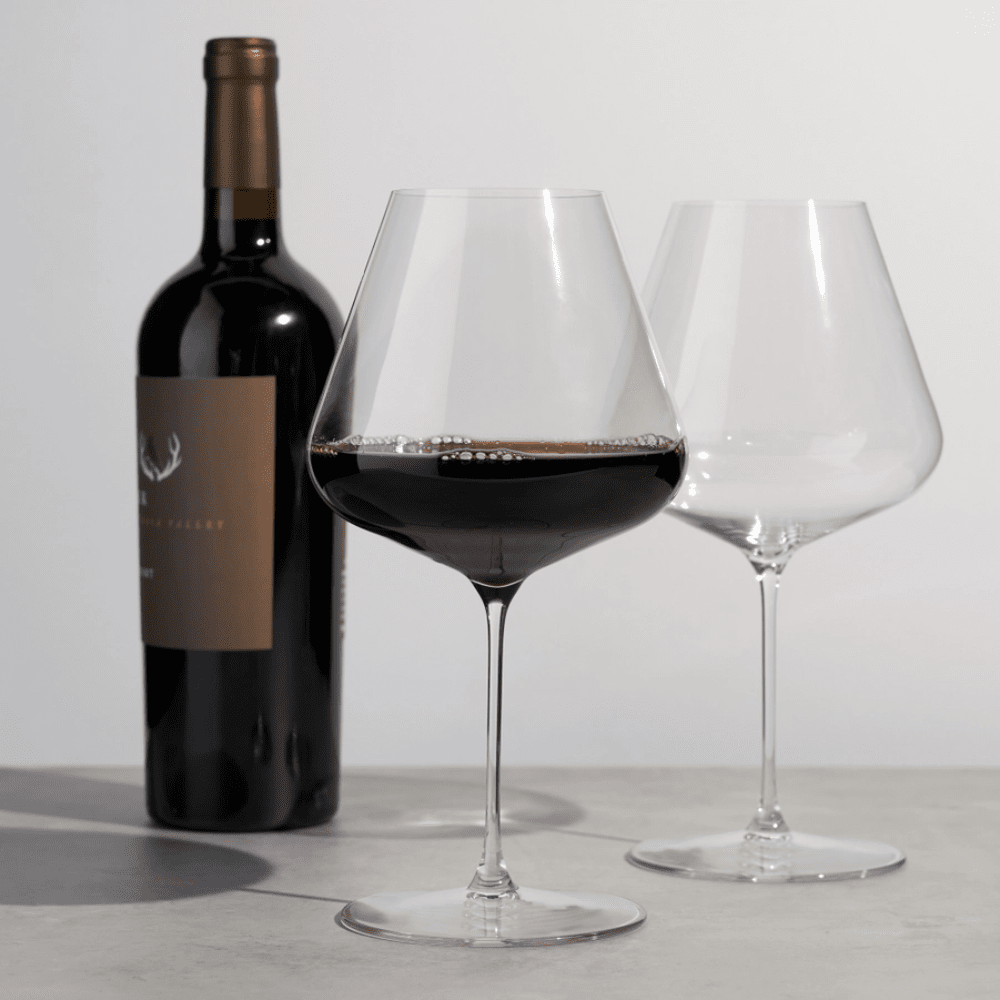Spiegelau Definition Crystal Burgundy Wine Glasses Set of 2