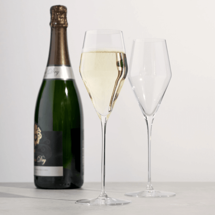 Spiegelau Definition Stemmed Crystal Champagne Glasses Set of 2