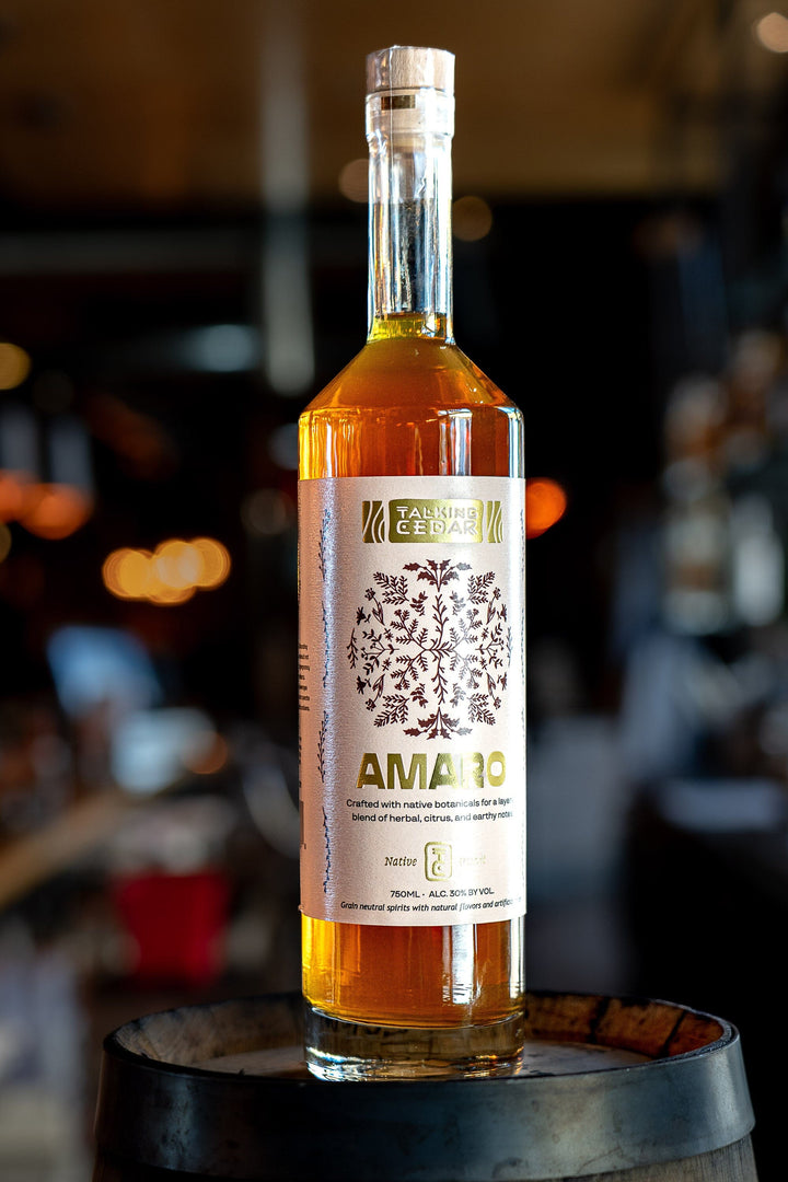 Talking Cedar Amaro Amaro Talking Cedar Distillery 