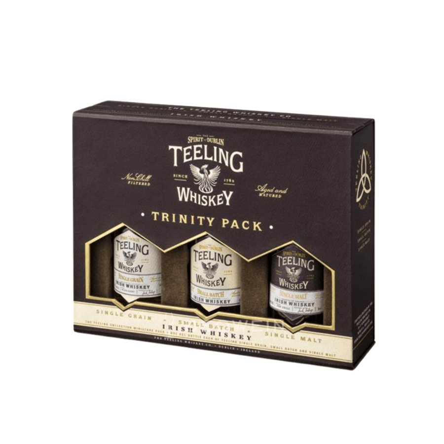 Teeling Irish Whiskey Trinity Pack Irish whiskey Teeling Whiskey 