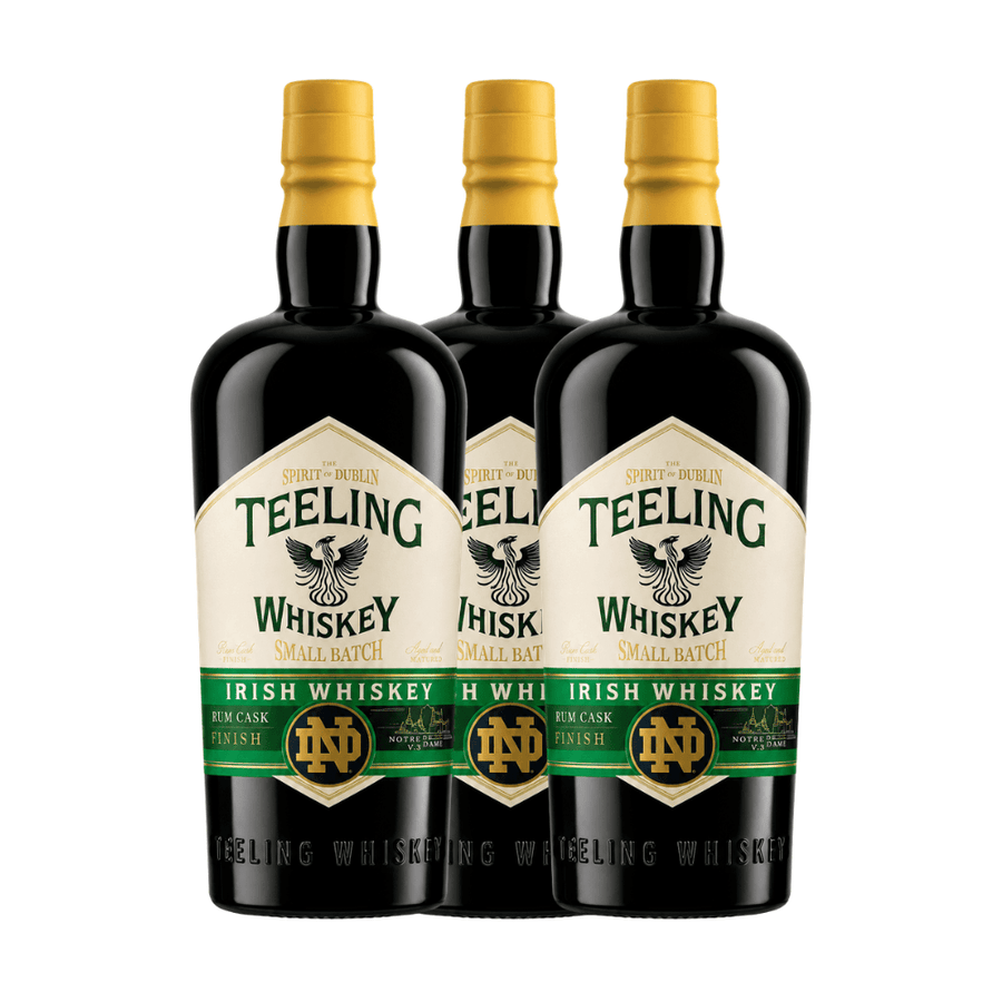 Teeling X Notre Dame Small Batch Irish Whiskey Limited Edition 2026 3pk Whiskey Teeling Whiskey 